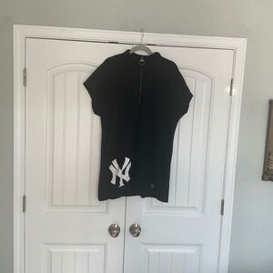 DKNY Sport NY Yankee Half Zip XL Black Dress
